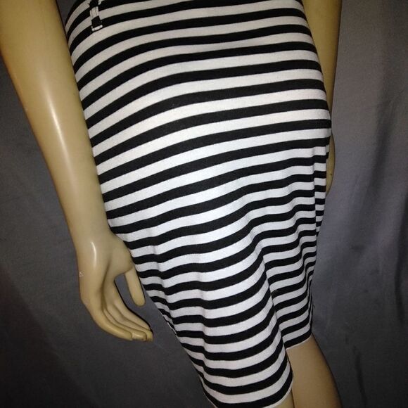 BRAT STAR, size L, black and white striped skirt - Picture 6 of 8
